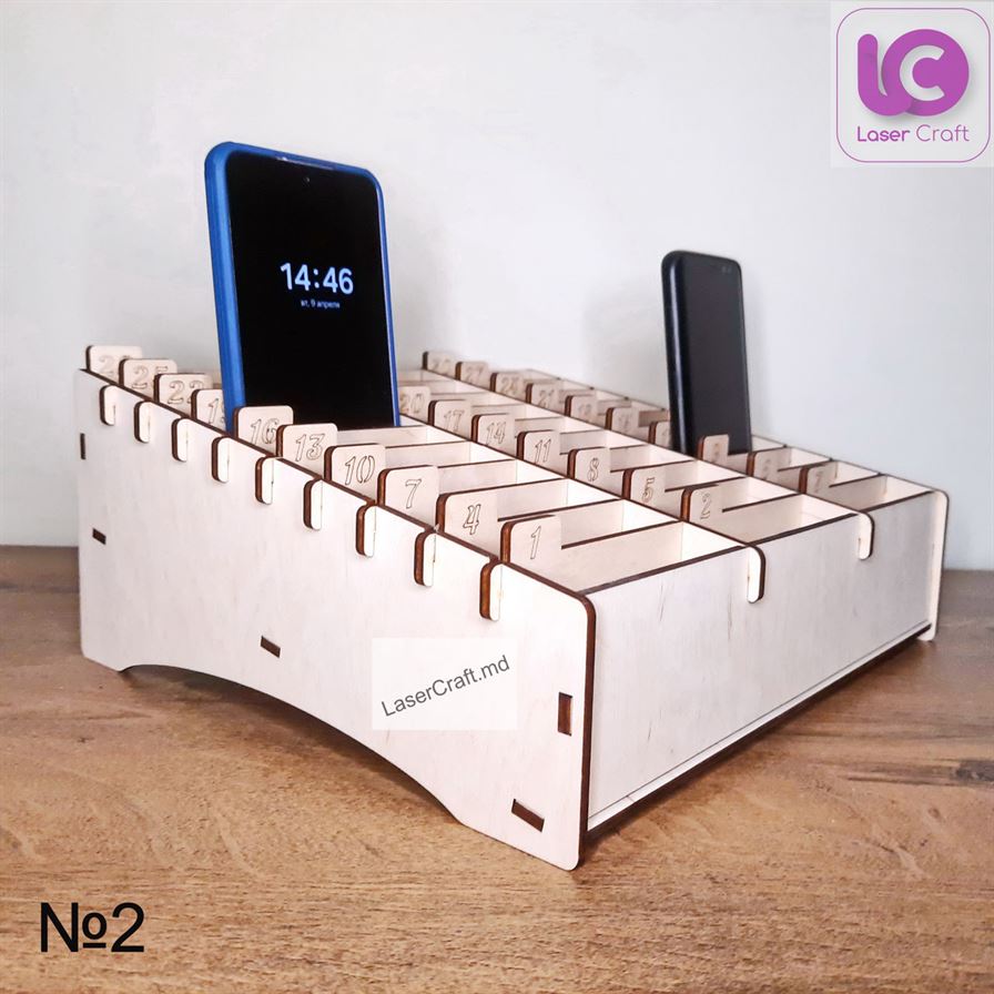 Organizator pentru telefoane (30 secțiuni)