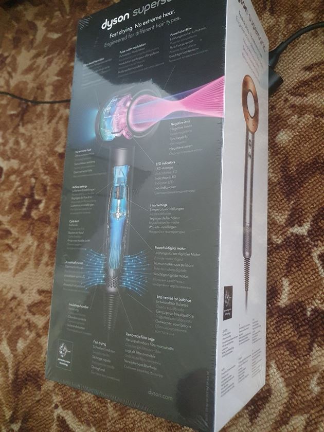 Uscător de păr Dyson HD07 Supersonic NOU
