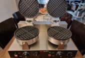 Aparat de vafe, profesional, dublu