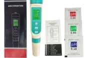 Tester de calitate a apei 7 in 1(PH, TDS, EC, Salinitate, ORP, H2, T, SG)
