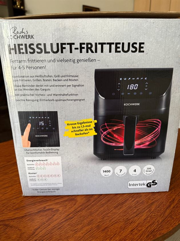 Friteuza aer cald KOCHWERK, Noua, 900 lei